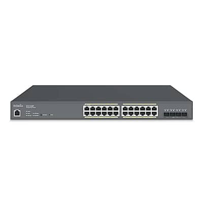ECS1528P Cloud Managed 240W 24-Port Gigabit Switch PoE+ with 4 SFP+ Ports